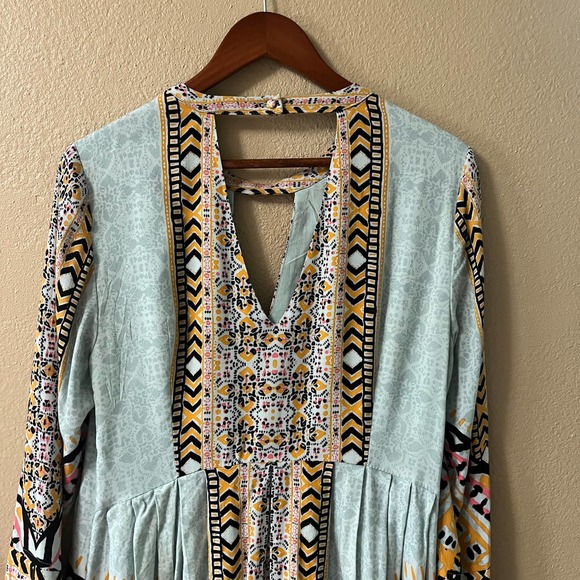 Free People Tegan border printed mini dress - Picture 10 of 10